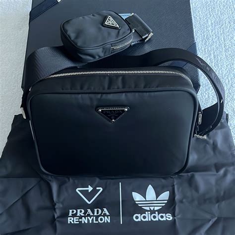 prada adidas re nylon bag|Adidas and Prada collaboration.